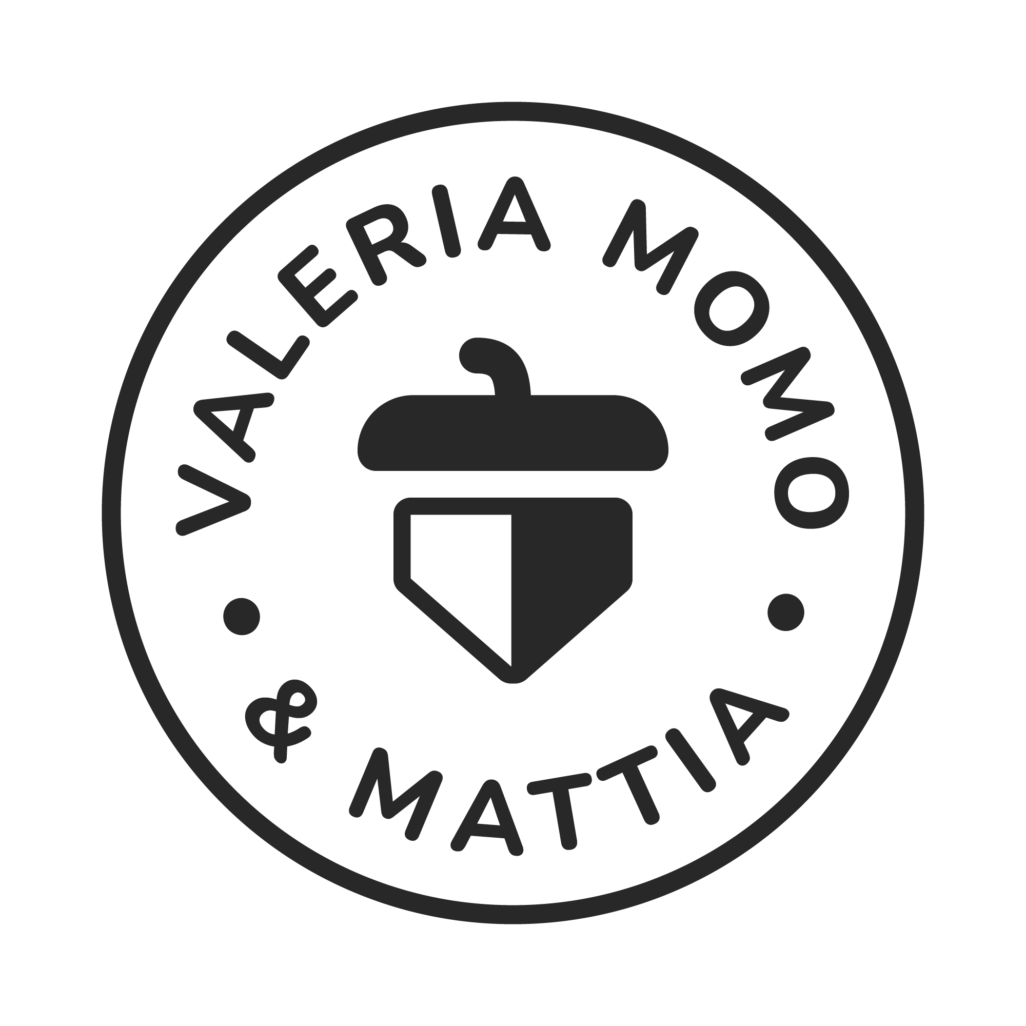 Valeria Momo & Mattia logo